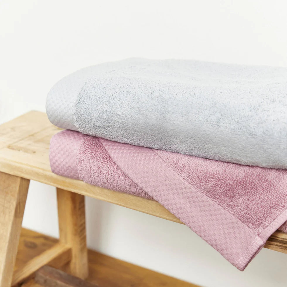 Torres Novas Luxus Bath Towels - Old Pink