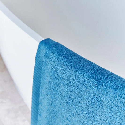 Torres Novas Luxus Bath Towels - Petroleum Blue