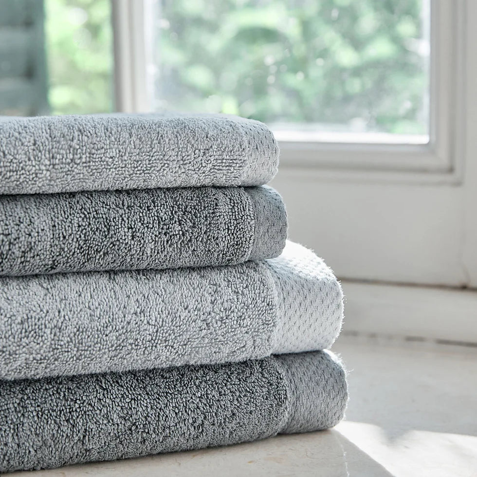 Torres Novas Luxus Bath Towels - Silver Grey