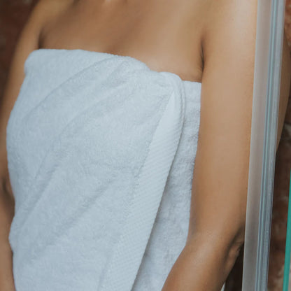 Torres Novas Luxus Bath Towels - White
