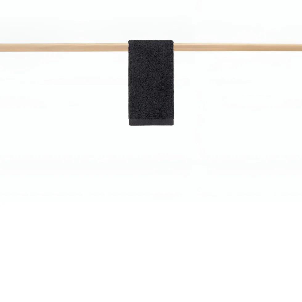 Torres Novas Luxus Bath Towels - Caviar Black