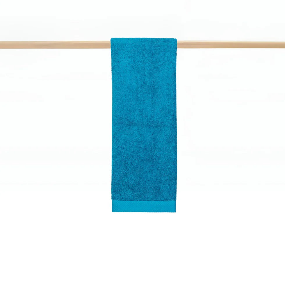 Torres Novas Luxus Bath Towels - Petroleum Blue