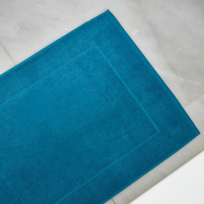 Torres Novas Bath Mat - Petroleum Blue