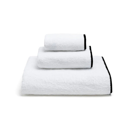 Torres Novas Mira Bath Towels - Black