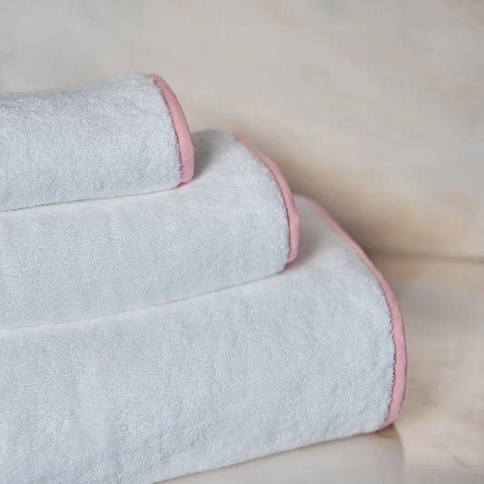 Torres Novas Mira Bath Towels - Baby Pink