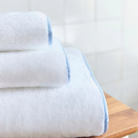 Torres Novas Mira Bath Towels - Light Blue