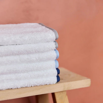 Torres Novas Mira Bath Towels - White