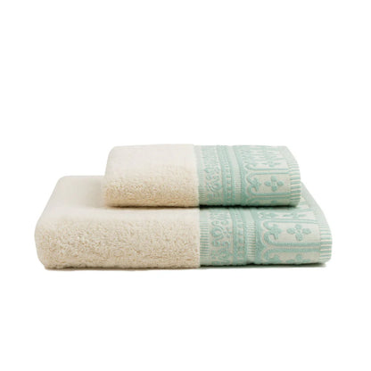 Torres Novas Piazza Bath Towels - Green