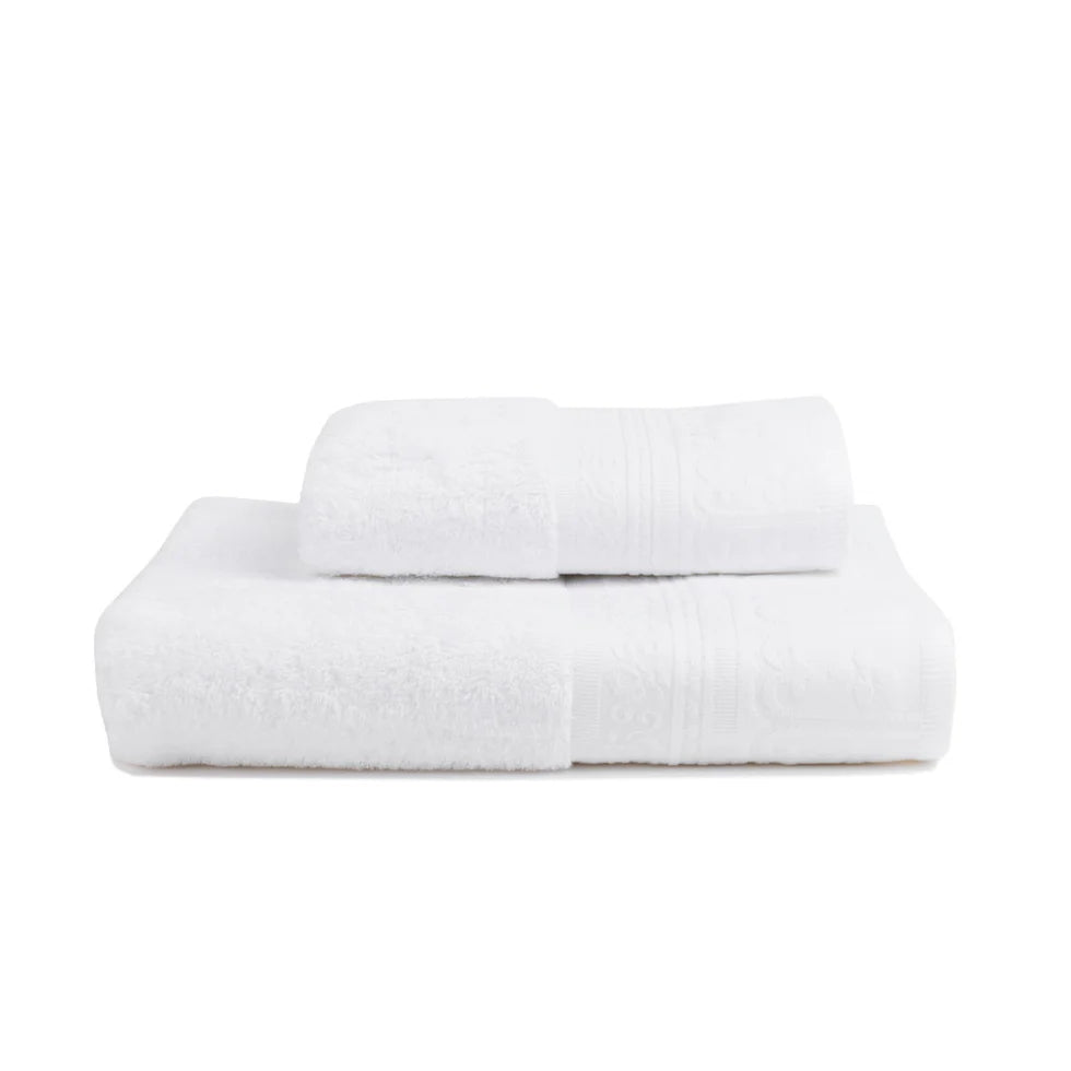 Torres Novas Piazza Bath Towels - White