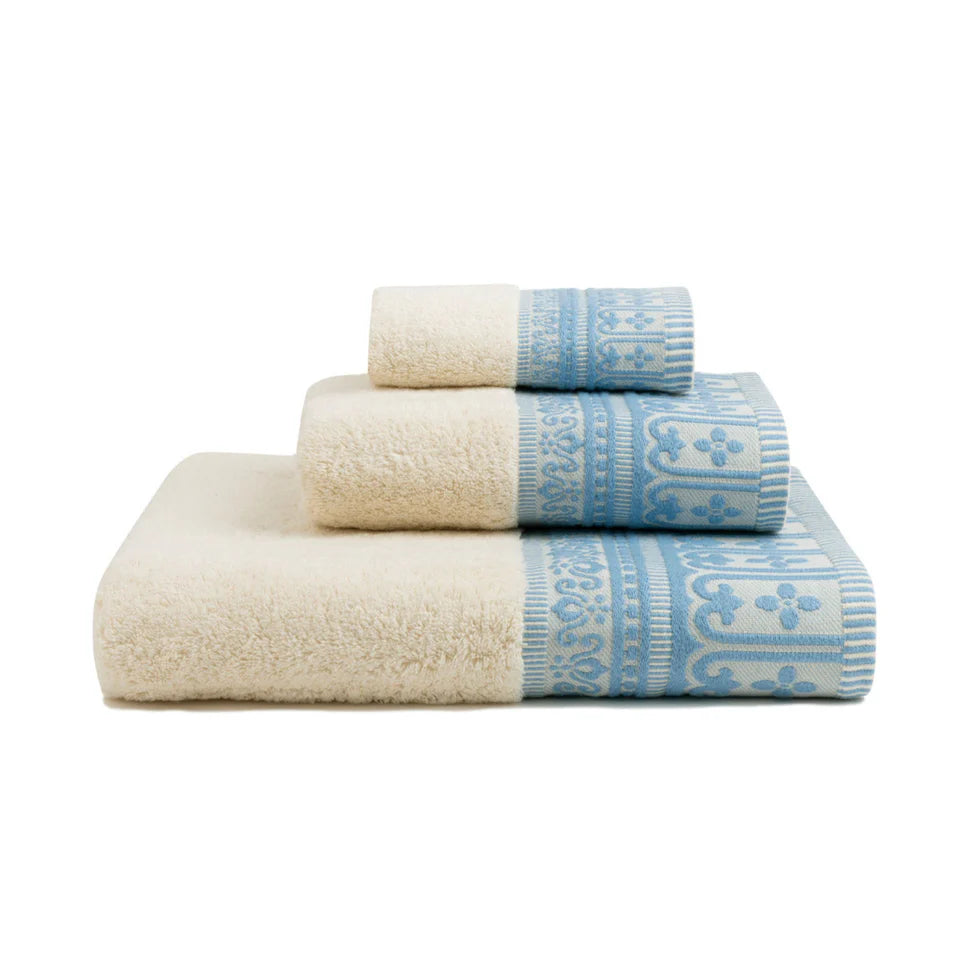 Torres Novas Piazza Bath Towels - Blue
