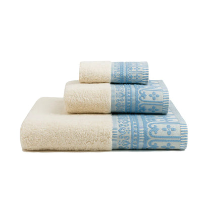 Torres Novas Piazza Bath Towels - Blue