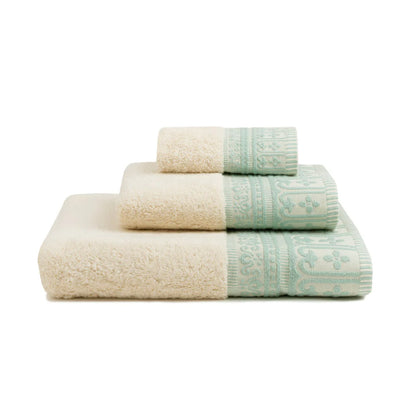 Torres Novas Piazza Bath Towels - Green