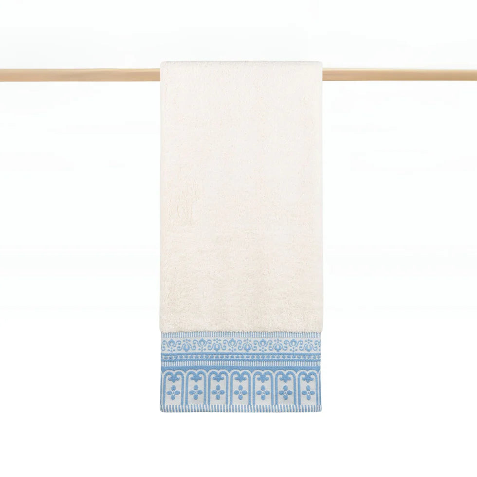 Torres Novas Piazza Bath Towels - Blue
