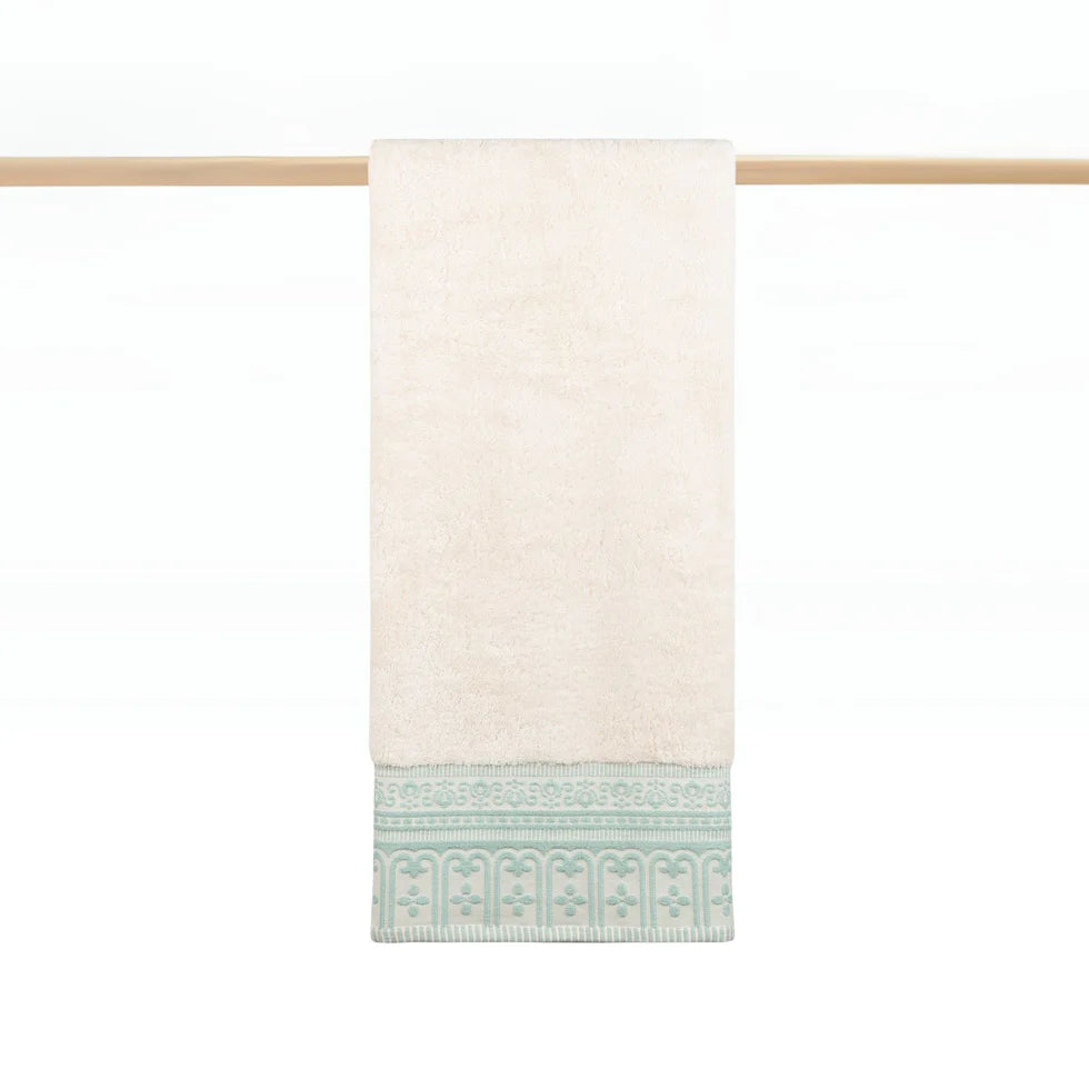 Torres Novas Piazza Bath Towels - Green