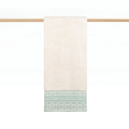 Torres Novas Piazza Bath Towels - Green