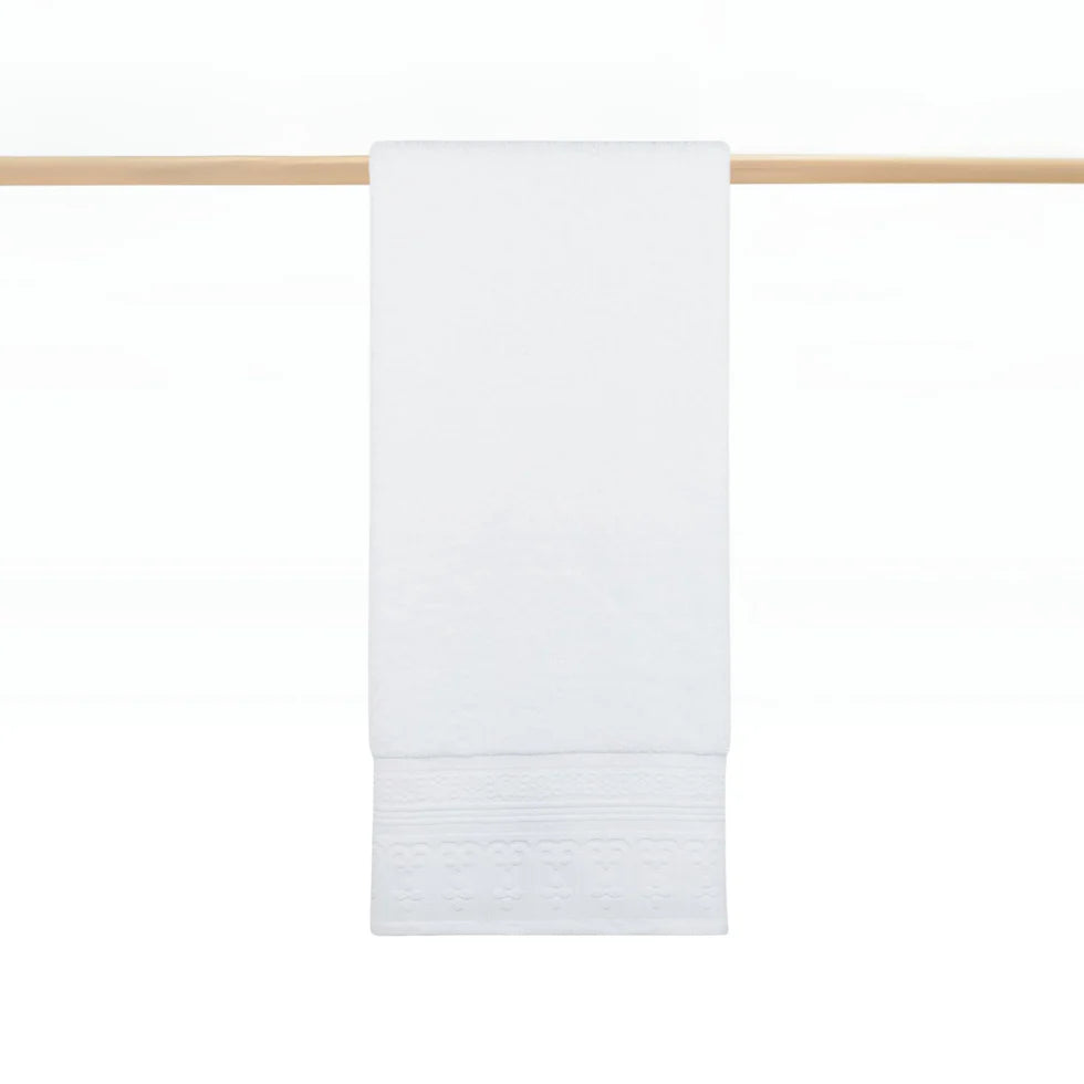 Torres Novas Piazza Bath Towels - White