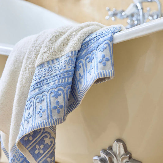 Torres Novas Piazza Bath Towels - Blue