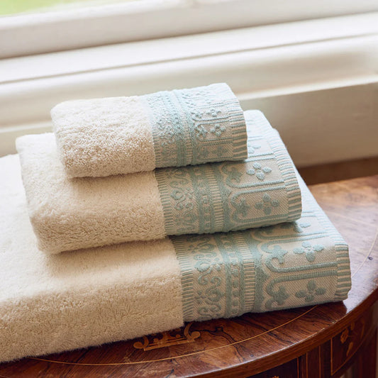Torres Novas Piazza Bath Towels - Green