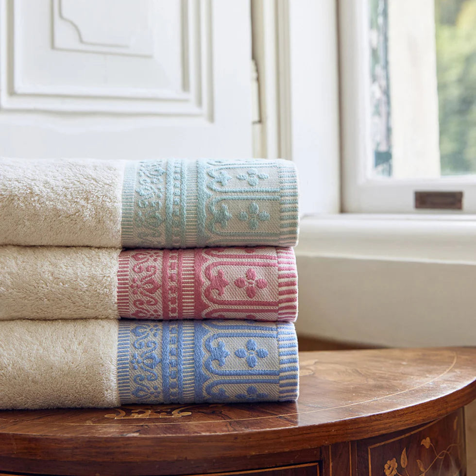 Torres Novas Piazza Bath Towels - Blue