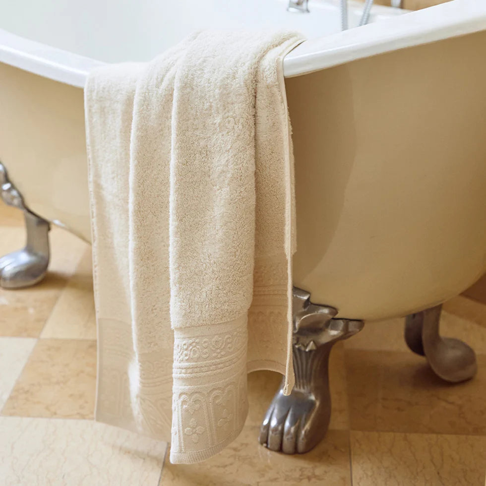 Torres Novas Piazza Bath Towels - Natural
