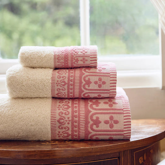 Torres Novas Piazza Bath Towels - Pink