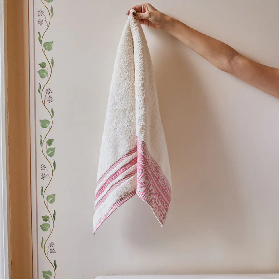 Torres Novas Piazza Bath Towels - Pink