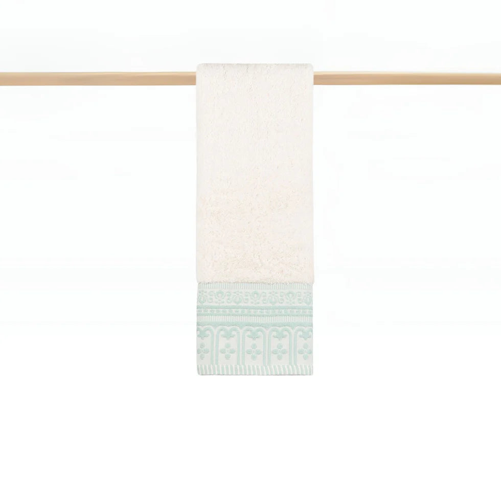 Torres Novas Piazza Bath Towels - Green