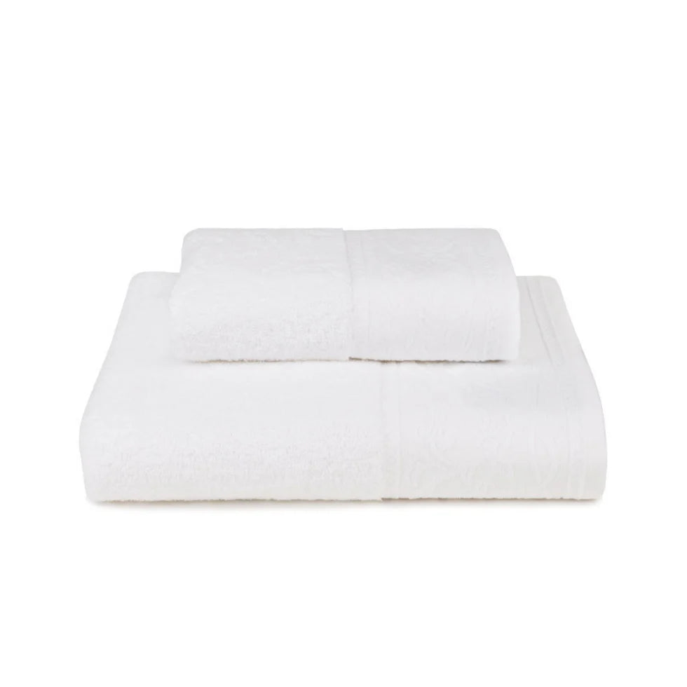 Torres Novas Royale Bath Towels - White