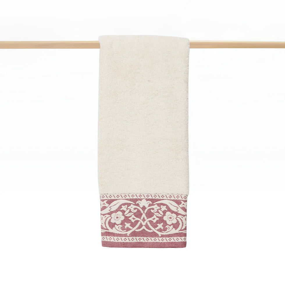Torres Novas Royale Bath Towels - Bordeaux