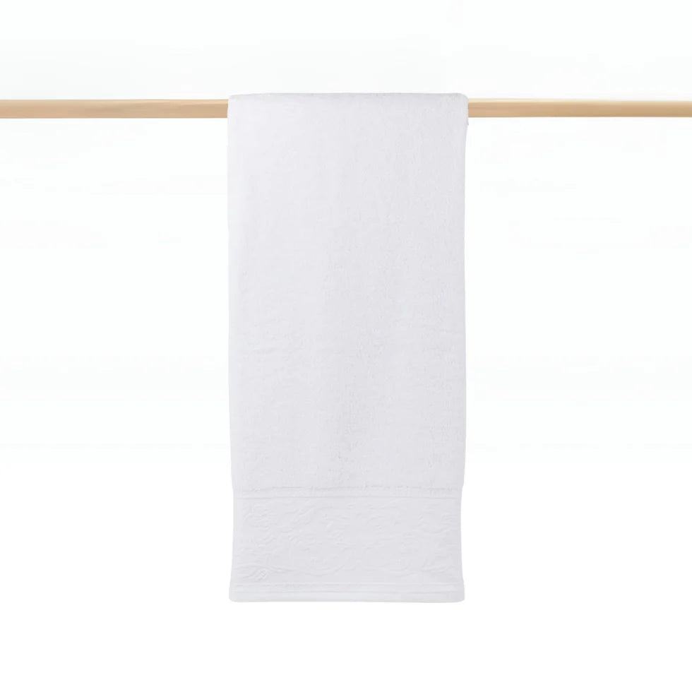 Torres Novas Royale Bath Towels - White