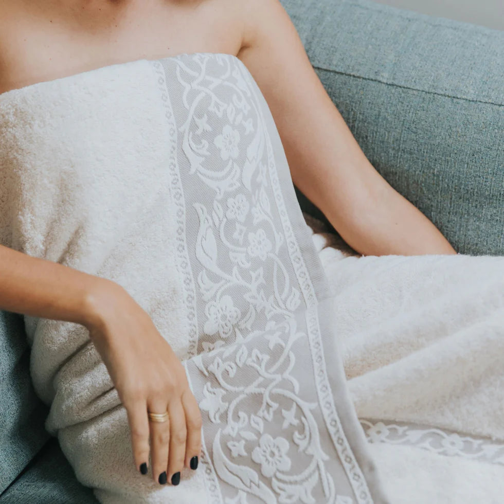 Torres Novas Royale Bath Towels - Beige