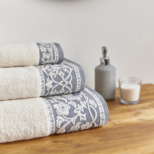 Torres Novas Royale Bath Towels - Blue
