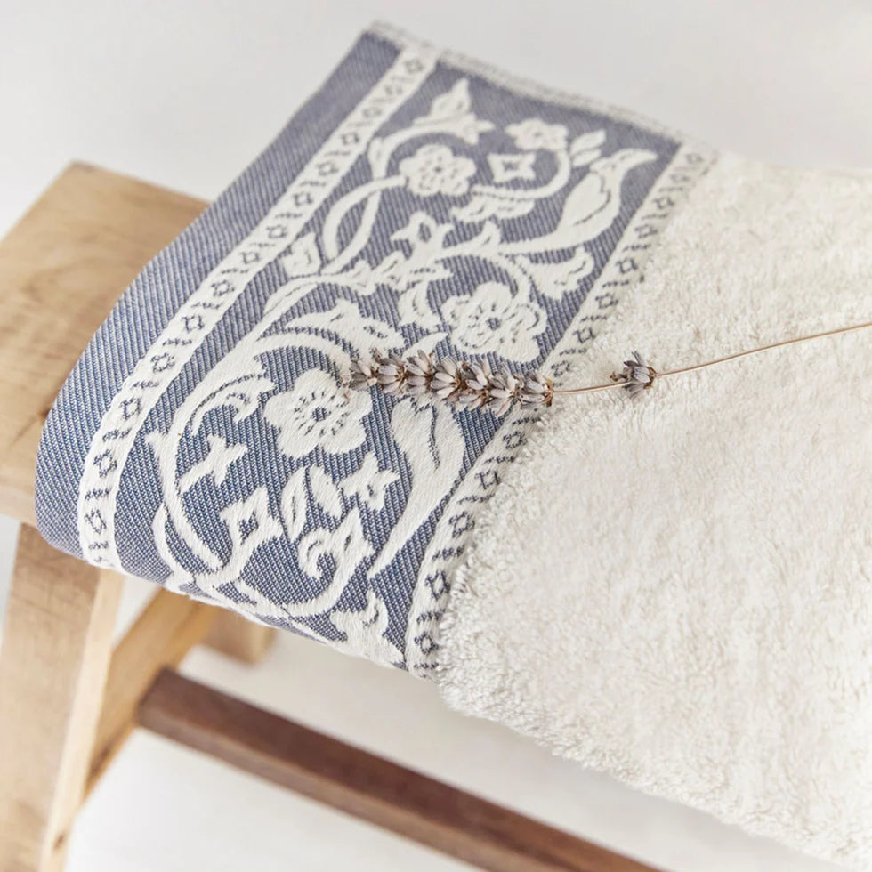 Torres Novas Royale Bath Towels - Blue