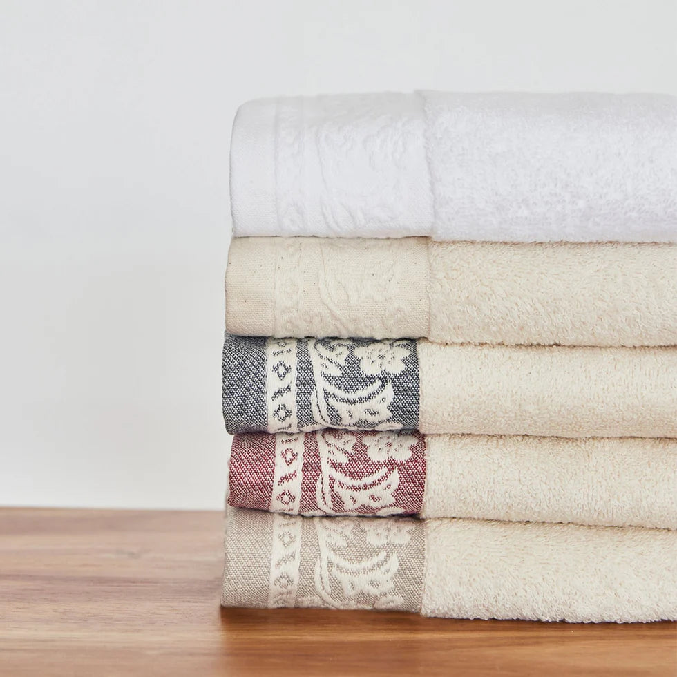 Torres Novas Royale Bath Towels - White