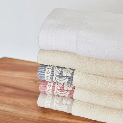 Torres Novas Royale Bath Towels - White