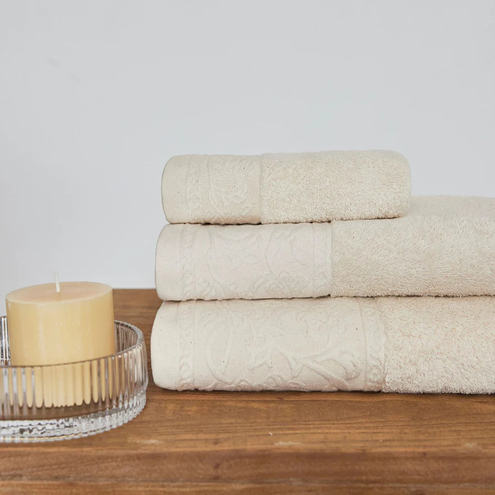 Torres Novas Royale Bath Towels - Natural
