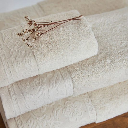 Torres Novas Royale Bath Towels - Natural