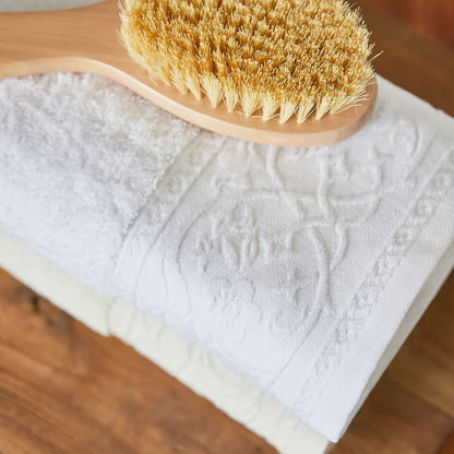 Torres Novas Royale Bath Towels - White