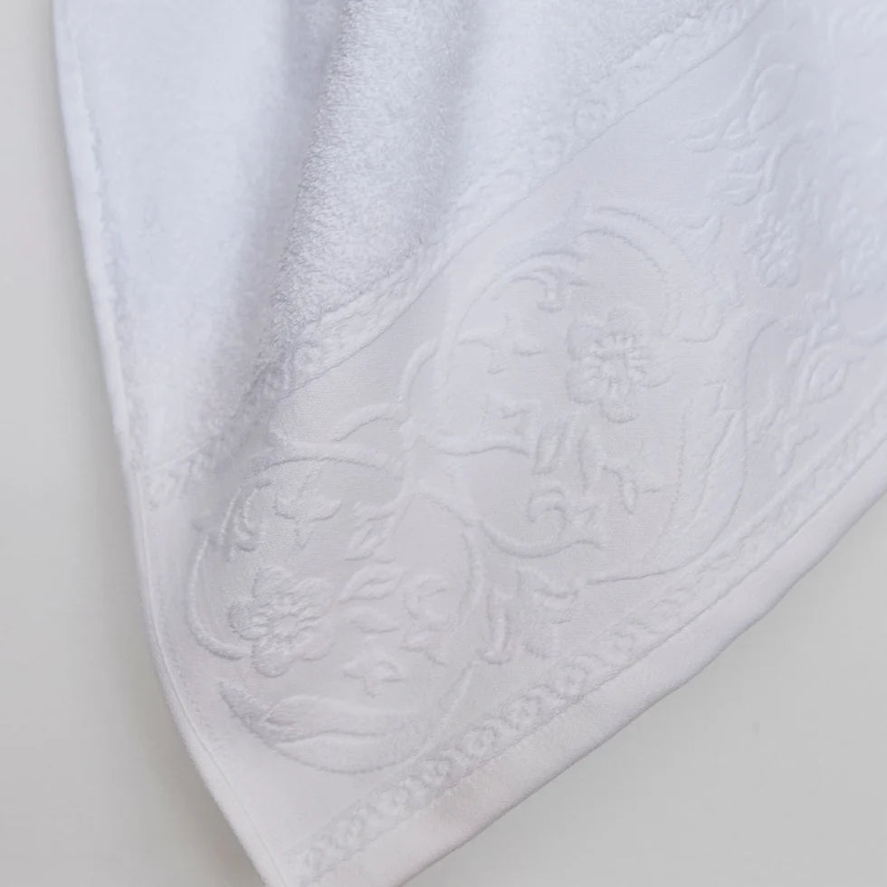 Torres Novas Royale Bath Towels - White