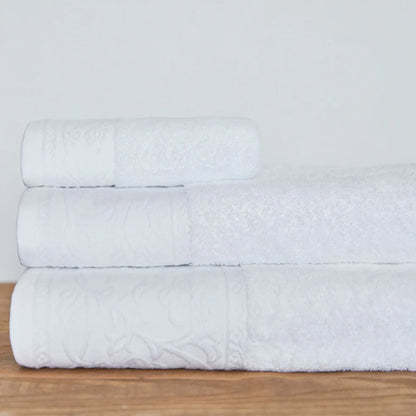 Torres Novas Royale Bath Towels - White