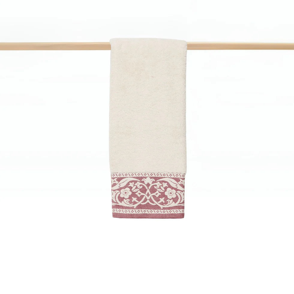 Torres Novas Royale Bath Towels - Bordeaux