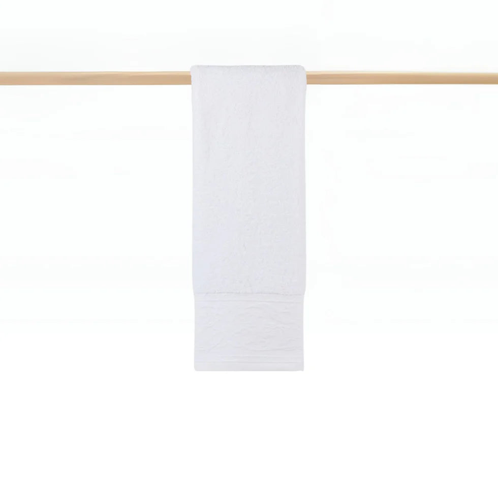 Torres Novas Royale Bath Towels - White