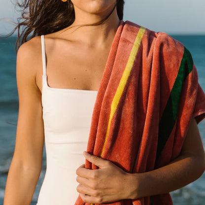 Torres Novas Alvor Beach Towel - Cognac