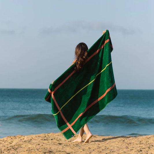 Torres Novas Alvor Beach Towel - Green