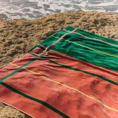 Torres Novas Alvor Beach Towel - Green
