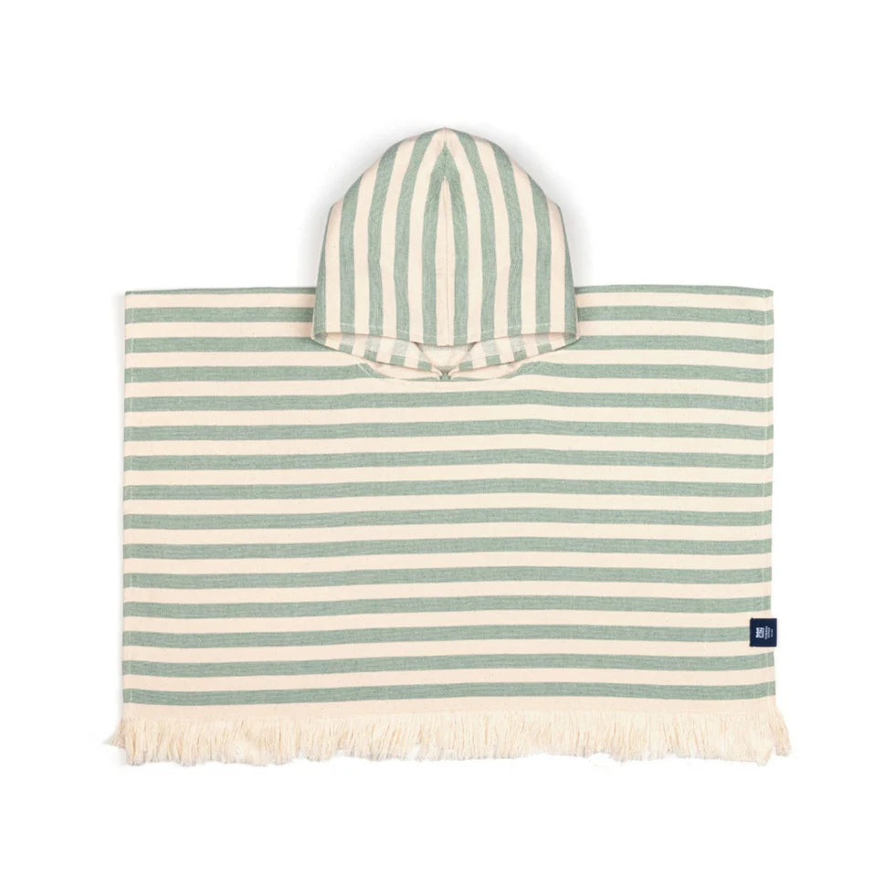 Torres Novas Barra Beach Poncho - Green