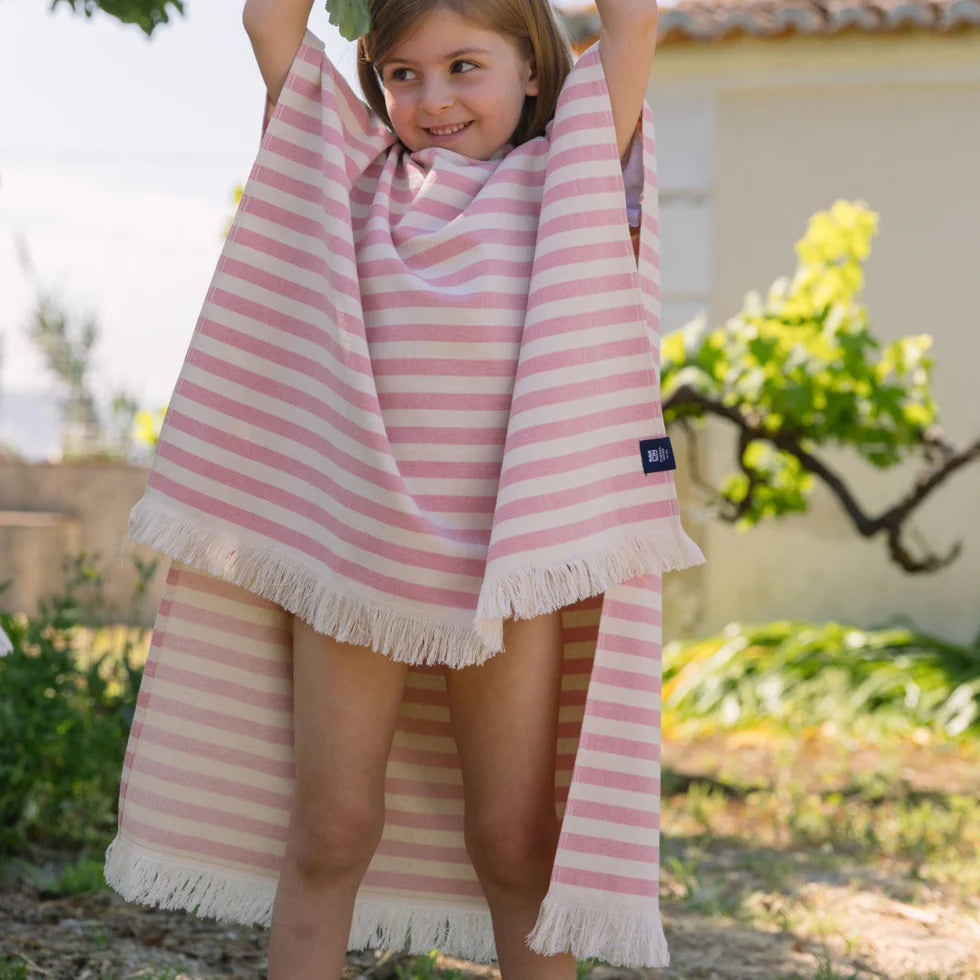 Torres Novas Barra Beach Poncho - Pink