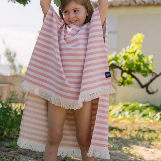 Torres Novas Barra Beach Poncho - Pink