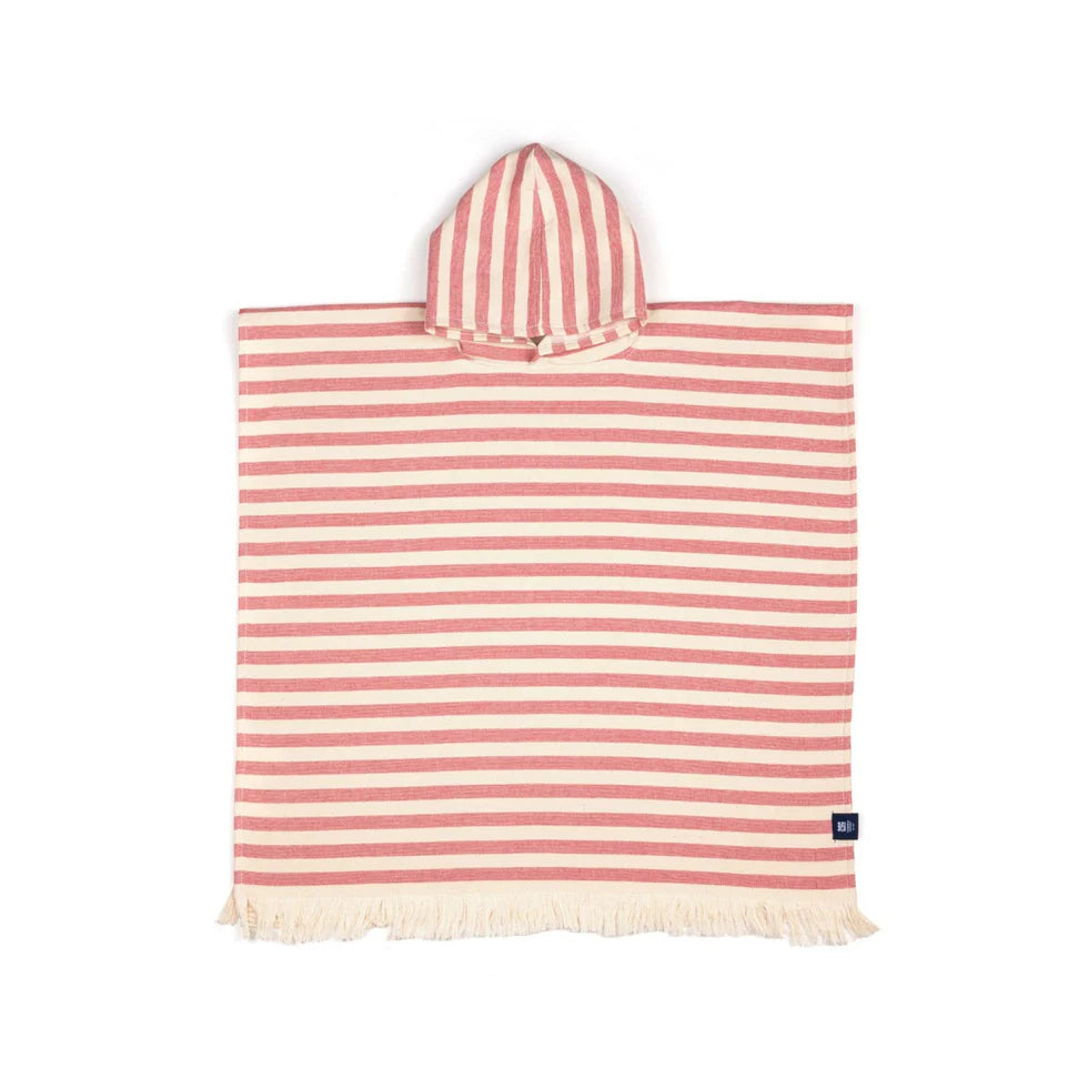 Torres Novas Barra Beach Poncho - Red