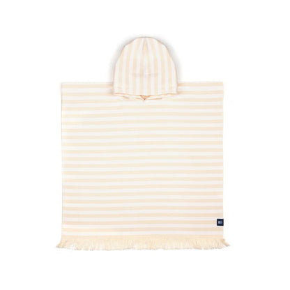 Torres Novas Barra Beach Poncho - White